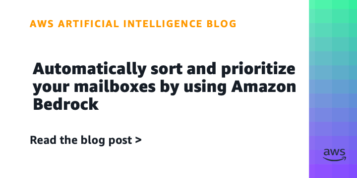 Amazon Bedrock Powers Automated Email Management for Public Sector