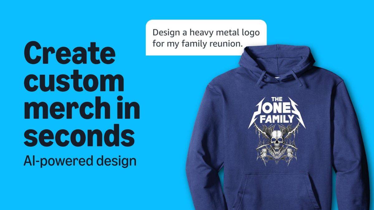 Amazon Introduces AI-Driven Custom Merchandise Design