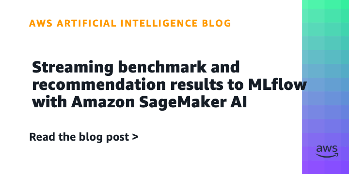 Amazon SageMaker AI Integrates with MLflow for Unified Experiment Tracking