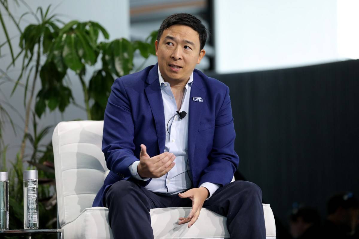 Andrew Yang Sees Startup Opportunity in Lowering Cost of Living