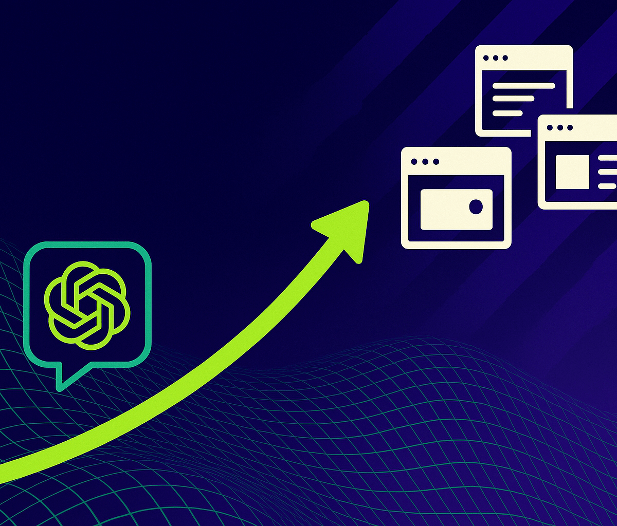 ChatGPT Regains Web Traffic Share to 55.5 Percent