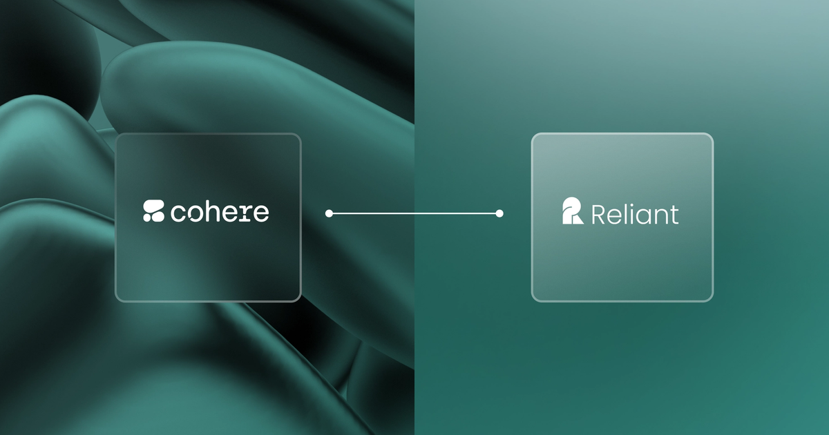 Cohere Acquires Reliant AI to Expand Sovereign Enterprise AI