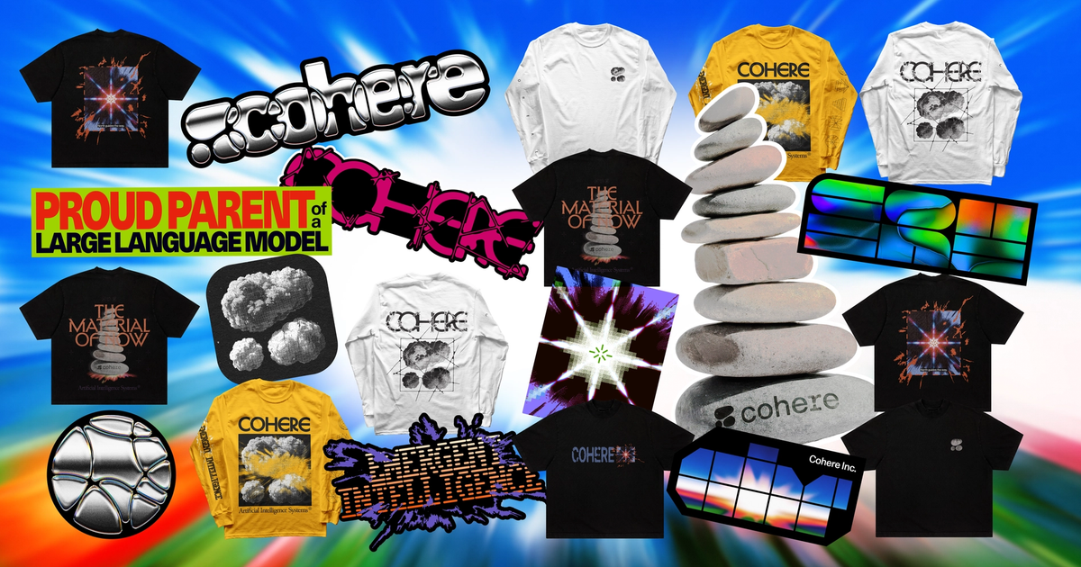 Cohere Launches Merch Store to Celebrate Brand History