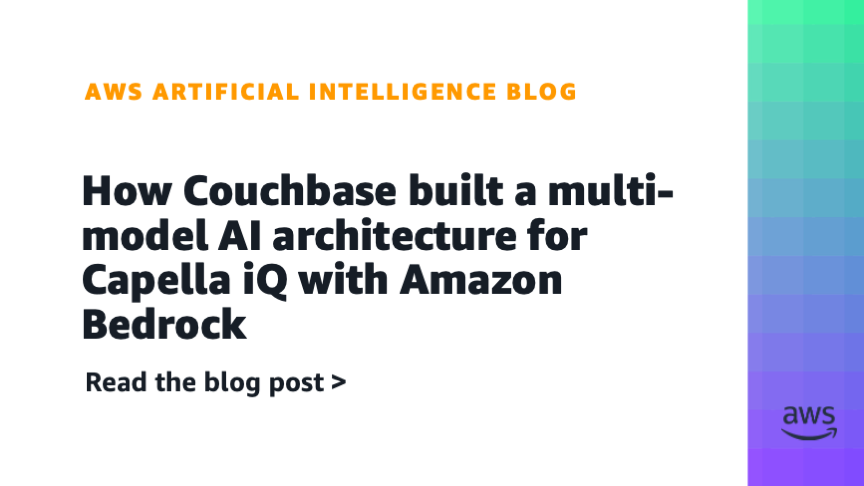 Couchbase Uses Amazon Bedrock for Multi-Model AI Architecture