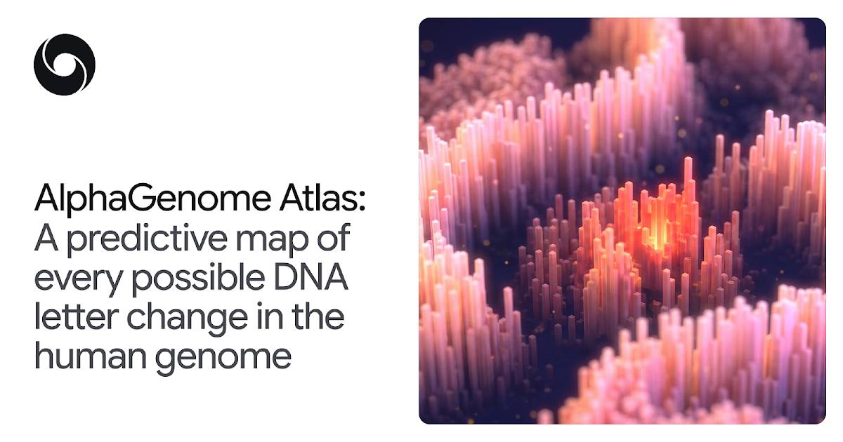 DeepMind Unveils AlphaGenome Atlas for DNA Mutation Prediction