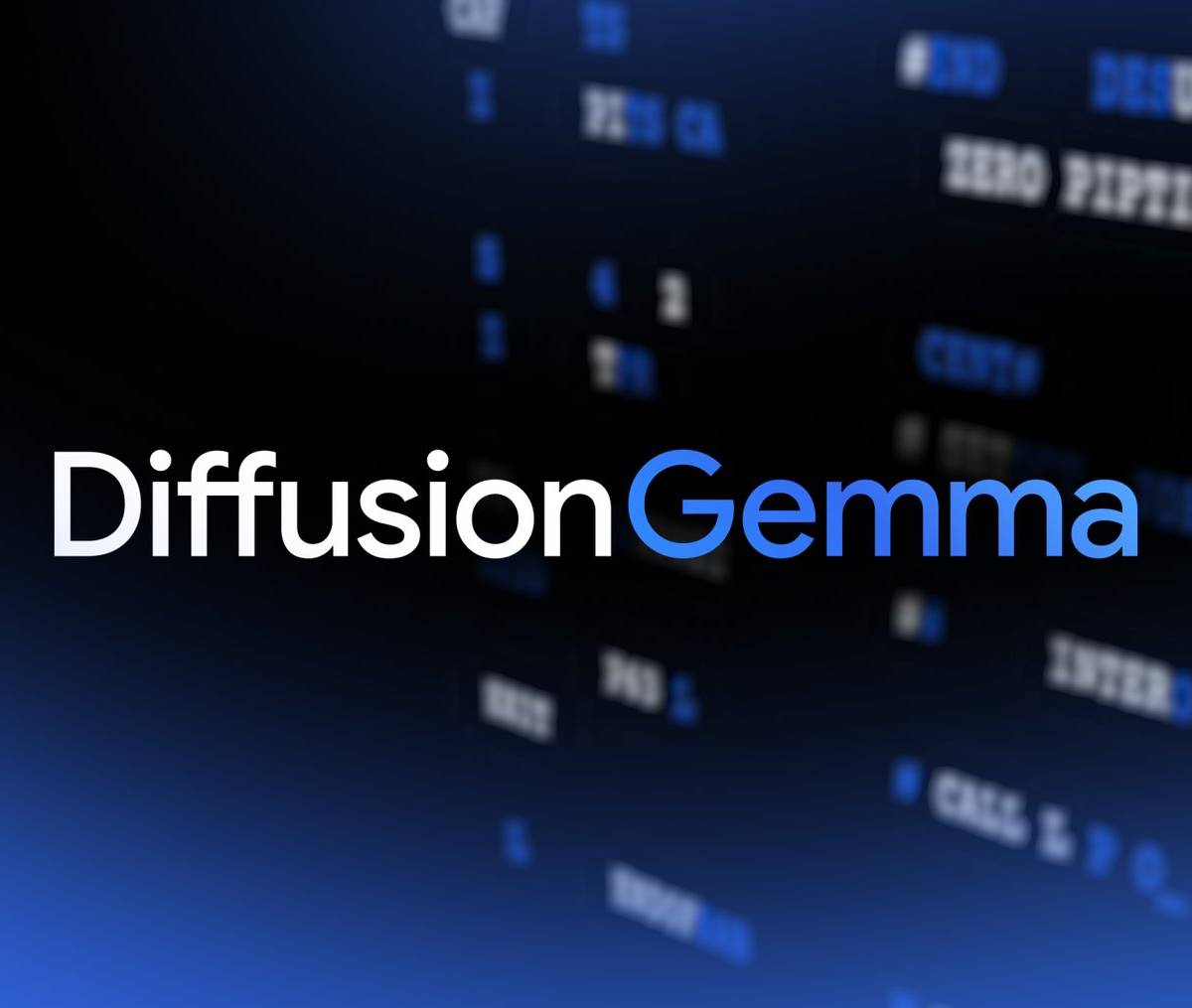 Google Releases DiffusionGemma, Open Model That Generates Text From Noise