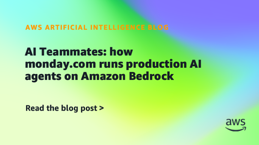 monday.com Uses Amazon Bedrock for Production AI Agents