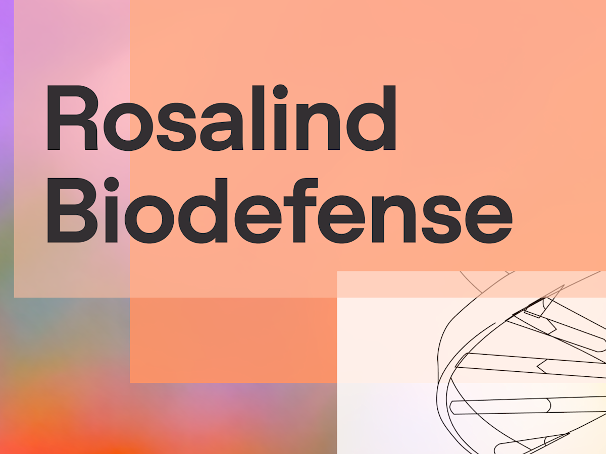 OpenAI Launches Rosalind Biodefense to Strengthen Biodefense Capabilities