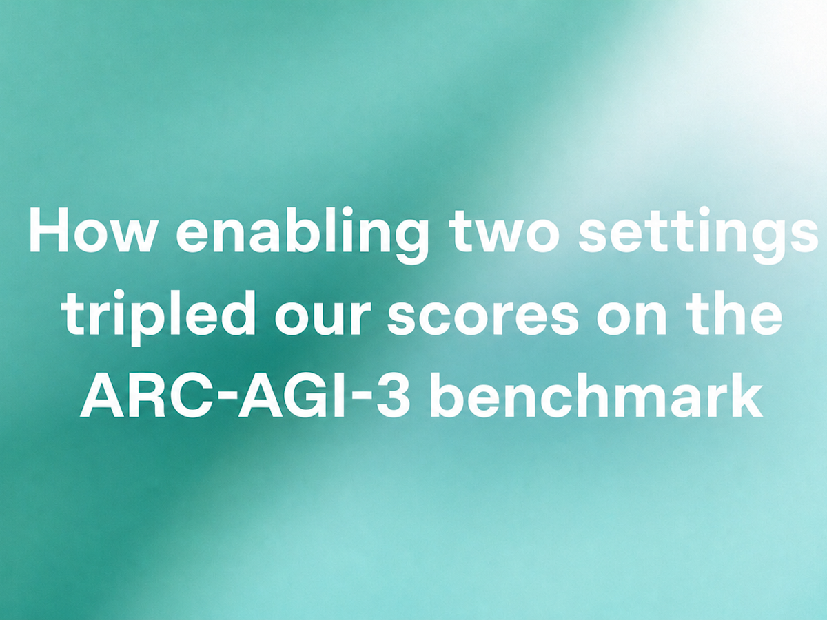 OpenAI's Two Settings Tripled GPT-5.6 Sol's ARC-AGI-3 Scores