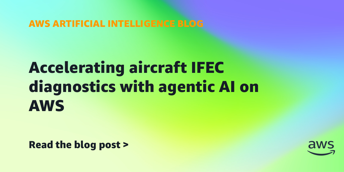 Panasonic Avionics Uses Agentic AI on AWS to Improve Aircraft IFEC Diagnostics