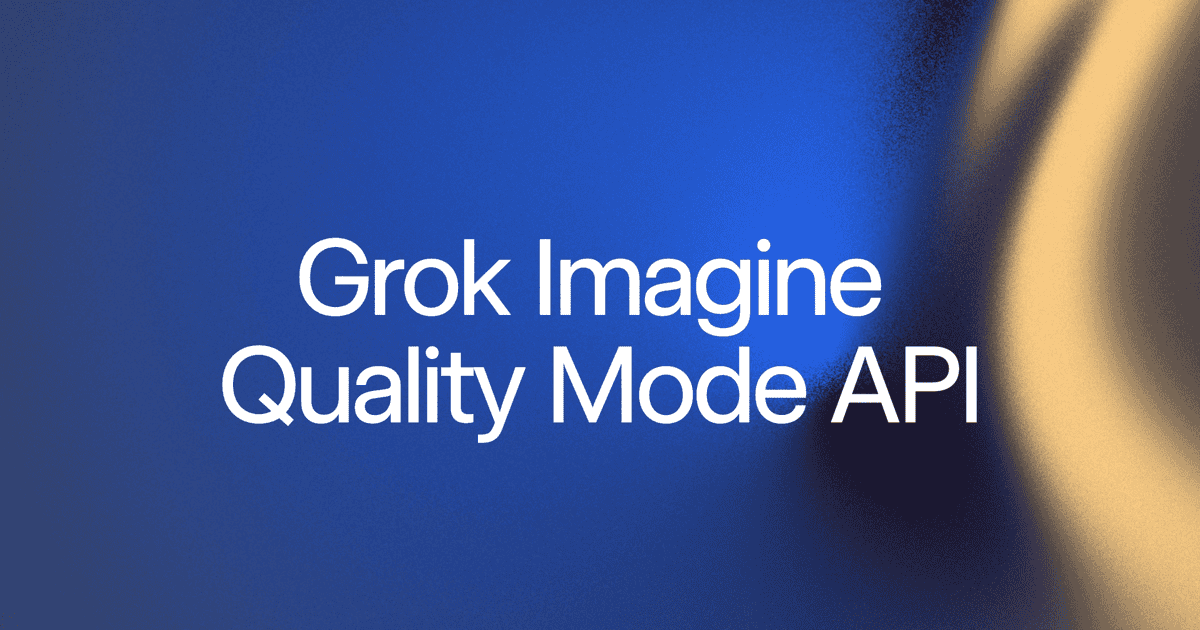 XAI Launches Grok Imagine Quality Mode for Enterprise Developers